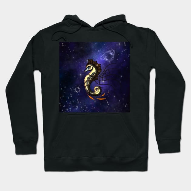 Cute little steampunk seahorse Hoodie by Nicky2342